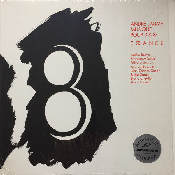 Andre Jaume - Musique Pour 3 And 8: Errance (Vinyle Usagé)