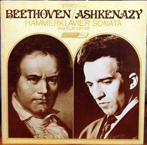 Beethoven / Ashkenazy - Hammerklavier Sonata in B Flat Op 106 (Vinyle Usagé)