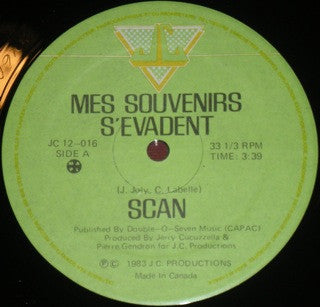 Scan - Mes Souvenirs S Evadent (Vinyle Usagé)