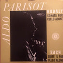 Kodaly / Bach / Parisot - Sonata for Cello Alone / Suite No 5 for Cello Alone (Vinyle Usagé)