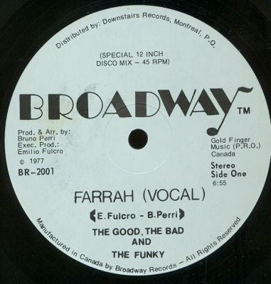 Good the Bad and the Funky - Farrah (Vinyle Usagé)