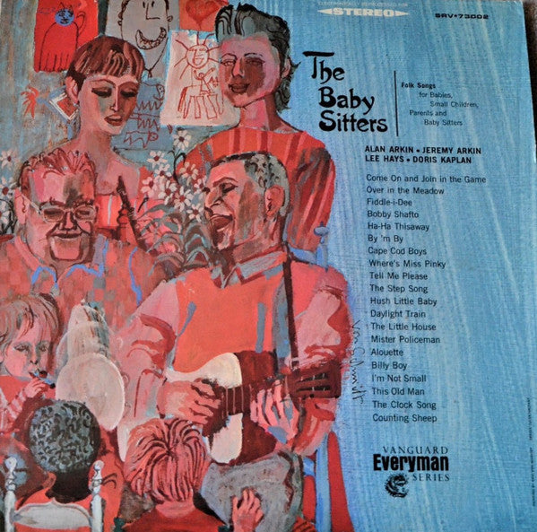 Baby Sitters - Folk Songs For Babies Small Children Parents And Baby Sitters (Vinyle Usagé)