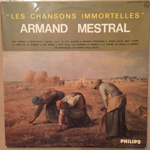 Armand Mestral - Les Chansons Immortelles (Vinyle Usagé)