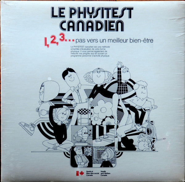 Various - Le Physitest Canadien: 1 2 3 Pas Vers un Meilleur Bien-Etre (Vinyle Usagé)