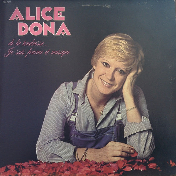 Alice Dona - De la Tendresse / Je Suis Femme et Musique (Vinyle Usagé)