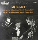 Mozart / Fournier / Janigro / Badura Skoda - Trios No 3 / No 4 For Violin Cello And Piano (Vinyle Usagé)
