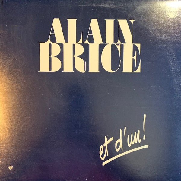 Alain Brice - Et d Un (Vinyle Usagé)