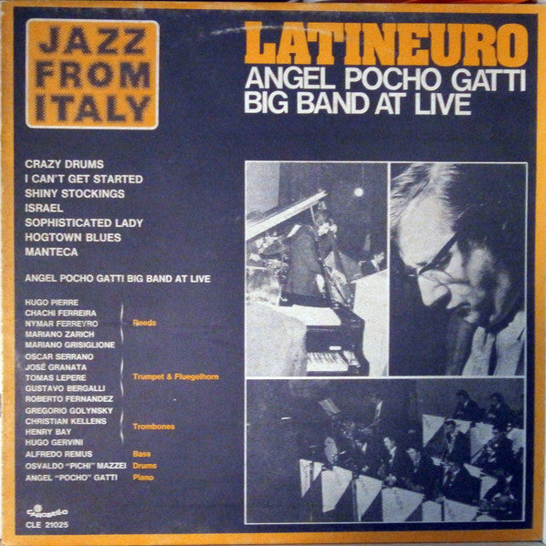 Angel Pocho Gatti - Latineuro: Angel Pocho Gatti Big Band at Live (Vinyle Usagé)