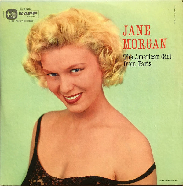 Jane Morgan - The American Girl From Paris (Vinyle Usagé)