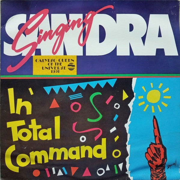 Singing Sandra - In Total Command (Vinyle Usagé)