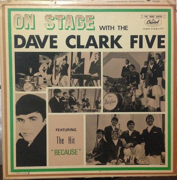 Dave Clark Five - On Stage with the Dave Clark Five (Vinyle Usagé)