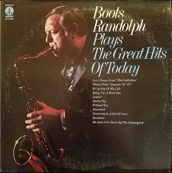 Boots Randolph - Plays The Great Hits Of Today (Vinyle Usagé)