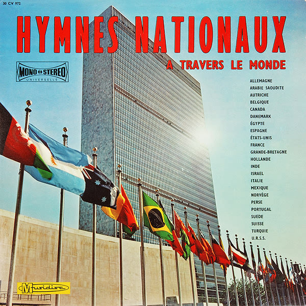 Grand Orchestre International - Hymnes Nationaux A Travers Le Monde (Vinyle Usagé)