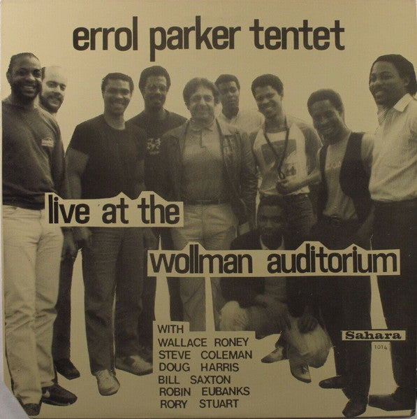 Errol Parker Tentet - Live At The Wollman Auditorium (Vinyle Usagé)