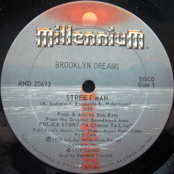 Brooklyn Dreams - Street Man (Vinyle Usagé)