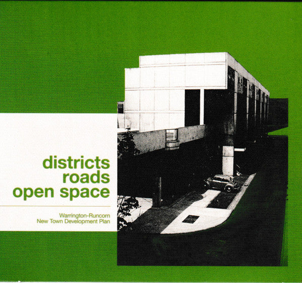 Warrington-Runcorn New Town Development Plan - Districts Roads Open Space (Vinyle Neuf)