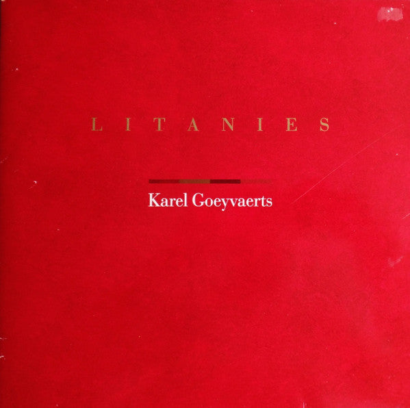 Goeyvaerts - Litanies (Vinyle Usagé)