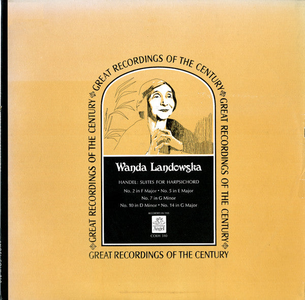 Handel / Landowska - Harpsichord Suites (Vinyle Usagé)
