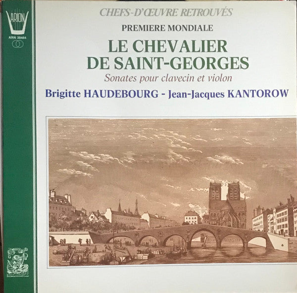 De Saint George - Sonates pour clavecin et violon (Vinyle Usagé)