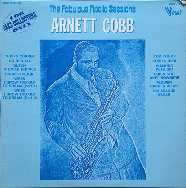 Arnett Cobb - The Fabulous Apollo Sessions (Vinyle Usagé)