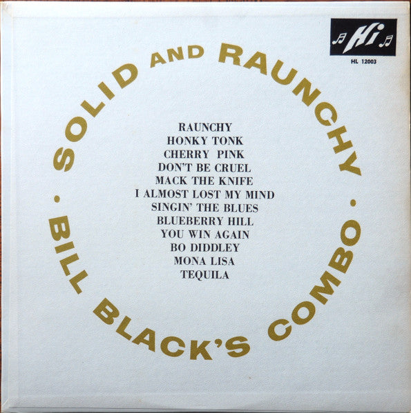 Bill Blacks Combo - Solid and Raunchy (Vinyle Usagé)