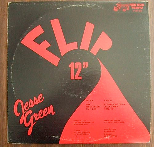 Jesse Green - Flip (Vinyle Usagé)