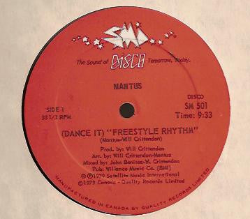 Mantus - (Dance It) Freestyle Rhythm (Vinyle Usagé)