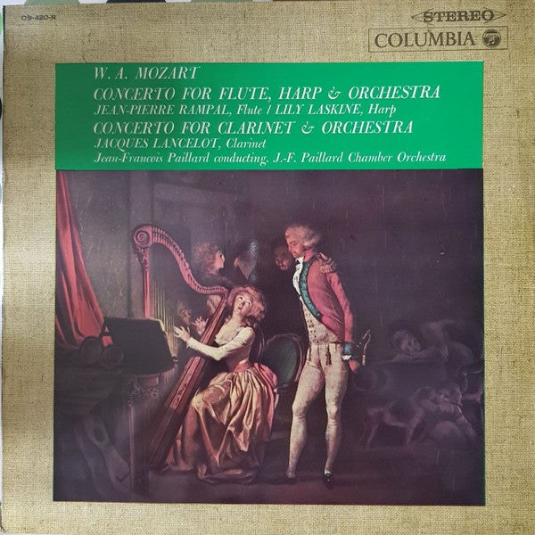 Mozart / Paillard - Concerto for Flute Harp and Orchestra / Concerto for Clarinet and Orchestra (Vinyle Usagé)