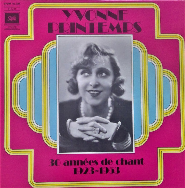 Yvonne Printemps - 30 Annees de Chant 1923-1953 (Vinyle Usagé)