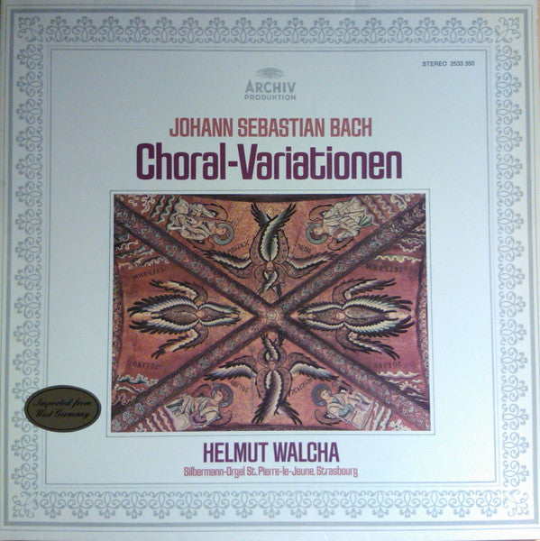 Bach / Walcha - Choral-Variationen (Vinyle Usagé)