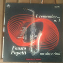 Fausto Papetti - I Remember N 1 (Vinyle Usagé)