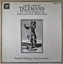 Telemann / Kuijken - The Twelve Fantasias For Transverse Flute Without Bass (Vinyle Usagé)