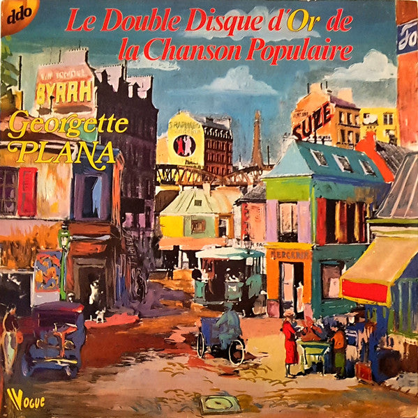 Georgette Plana - Le Double Disque DOr De La Chanson Populaire (Vinyle Usagé)