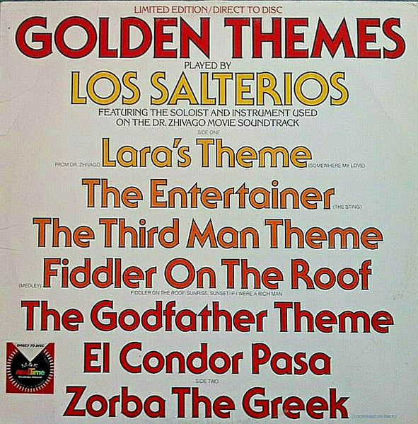 Collection - Los Salterios: Golden Themes (Vinyle Usagé)