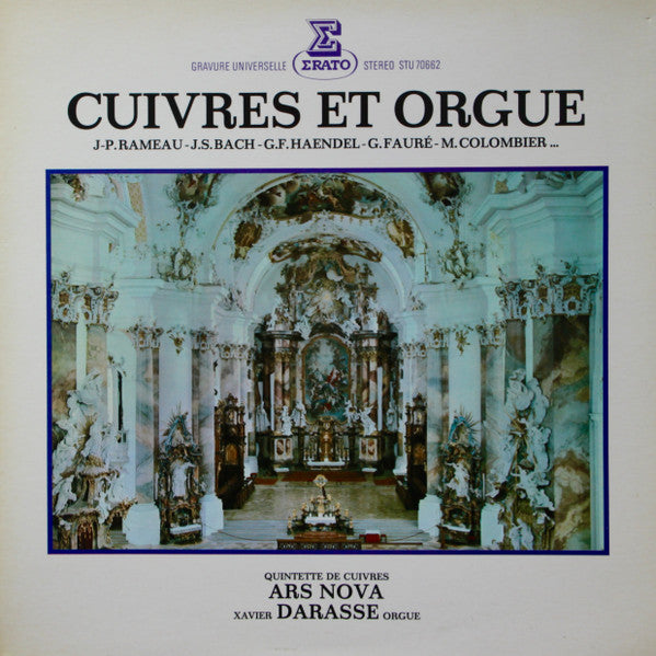 Various / Ars Nova / Darasse - Cuivres Et Orgue (Vinyle Usagé)
