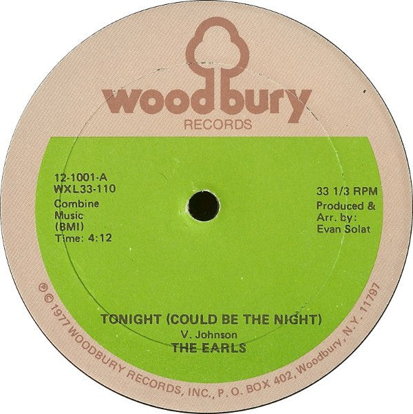 Earls - Tonight Could Be The Night (Vinyle Usagé)