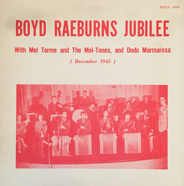 Boyd Raeburn / Mel Torme - Boyd Raeburns Jubilee (Vinyle Usagé)