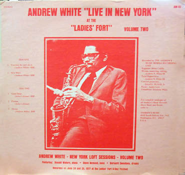 Andrew White - Live In New York Volume Two (Vinyle Usagé)