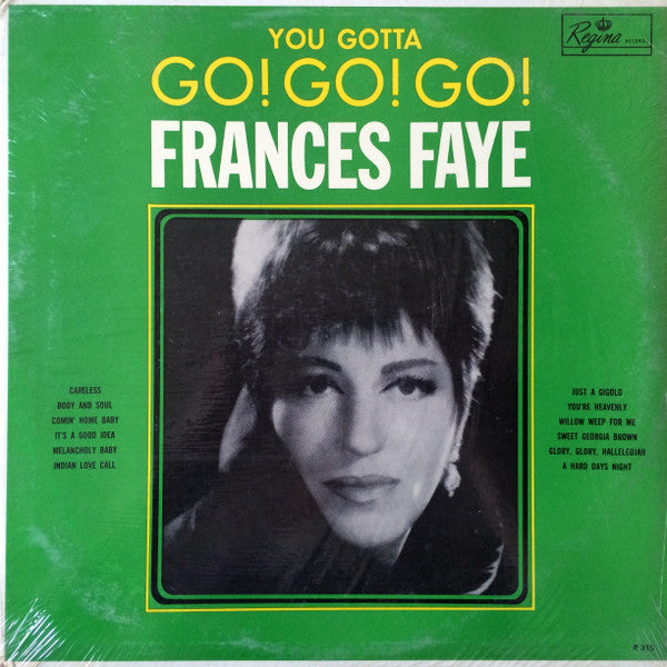 Frances Faye - You Gotta Go Go Go (Vinyle Usagé)