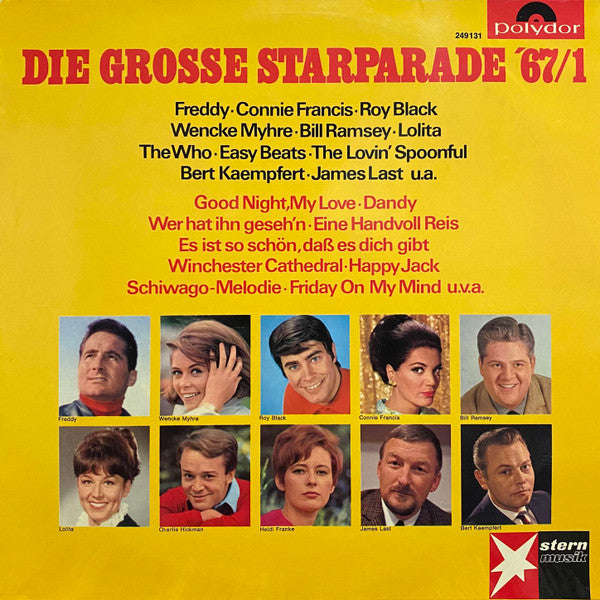 Various - Die Grosse Starparade 67 1 (Vinyle Usagé)