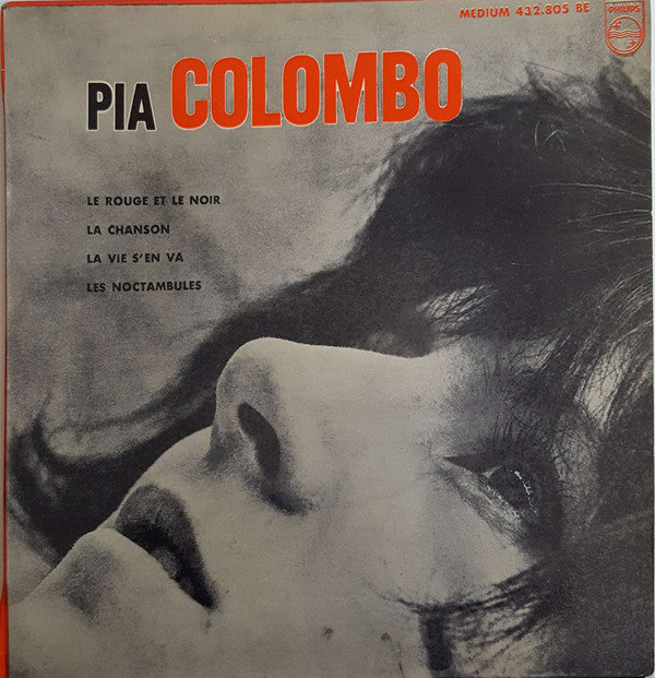 Pia Colombo - Le Rouge Et Le Noir (45-Tours Usagé)