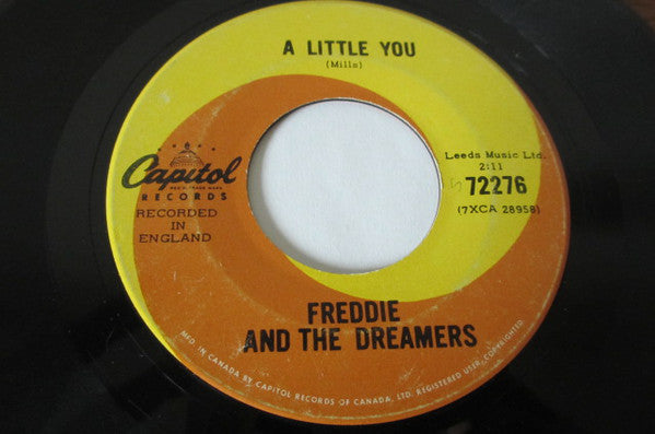 Freddie And The Dreamers - A Little You (45-Tours Usagé)