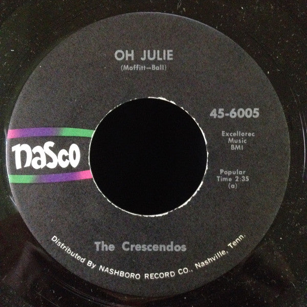 The Crescendos - Oh Julie / My Little Girl (45-Tours Usagé)