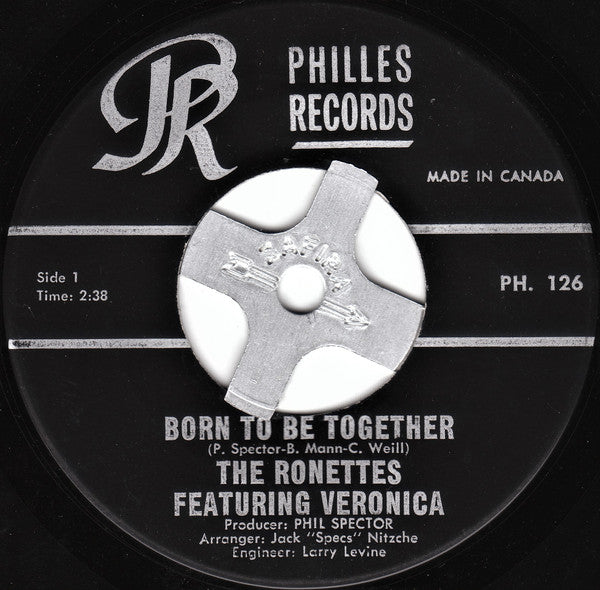 The Ronettes Featuring Veronica Bennett - Born To Be Together (45-Tours Usagé)