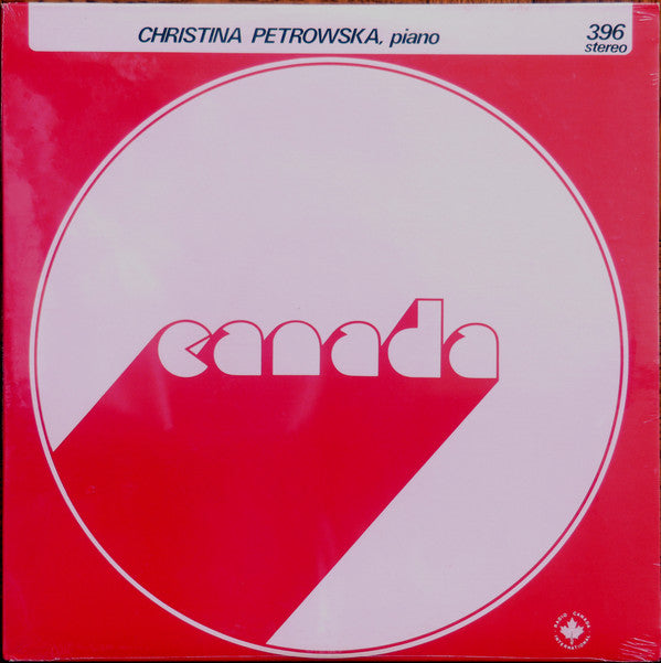 Christina Petrowska - Christina Petrowska Piano (Vinyle Usagé)