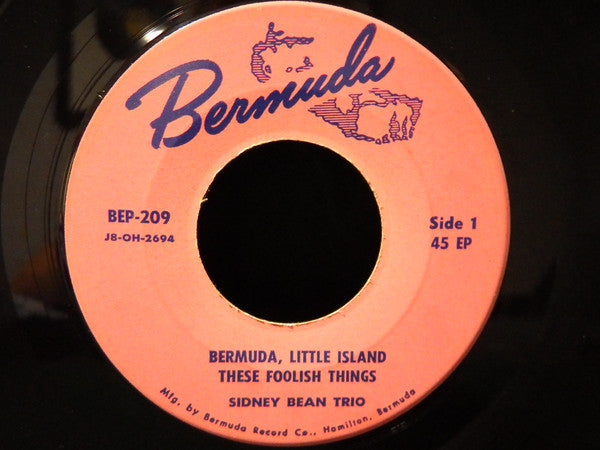 Sidney Bean Trio - Bermuda Little Island (45-Tours Usagé)