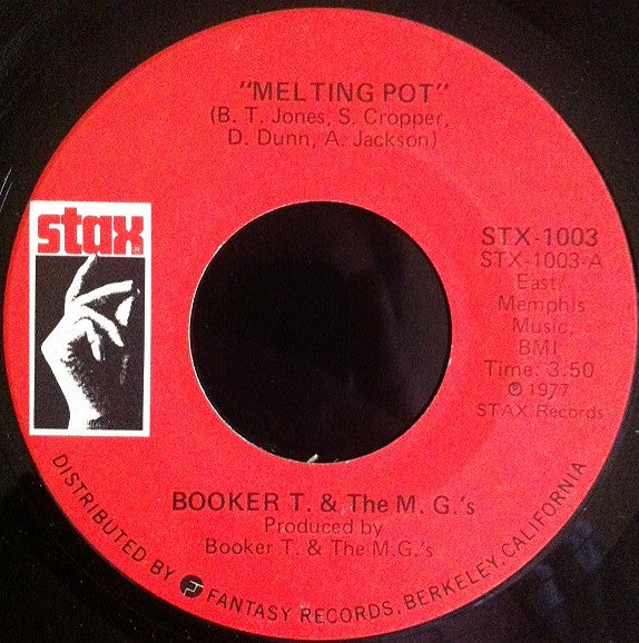 Booker T And The Mgs - Melting Pot / Slum Baby (45-Tours Usagé)