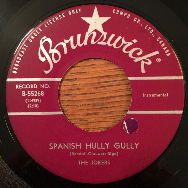 The Jokers (6) - Drina / Spanish Hully Gully (45-Tours Usagé)