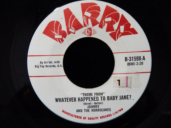 Johnny And The Hurricanes - Whatever Happened To Baby Jane? (45-Tours Usagé)
