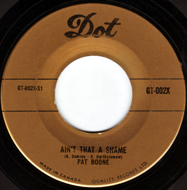 Pat Boone - Aint That A Shame / Dont Forbid Me (45-Tours Usagé)